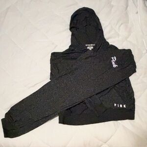 PINK Victoria's Secret Gray Knit Top